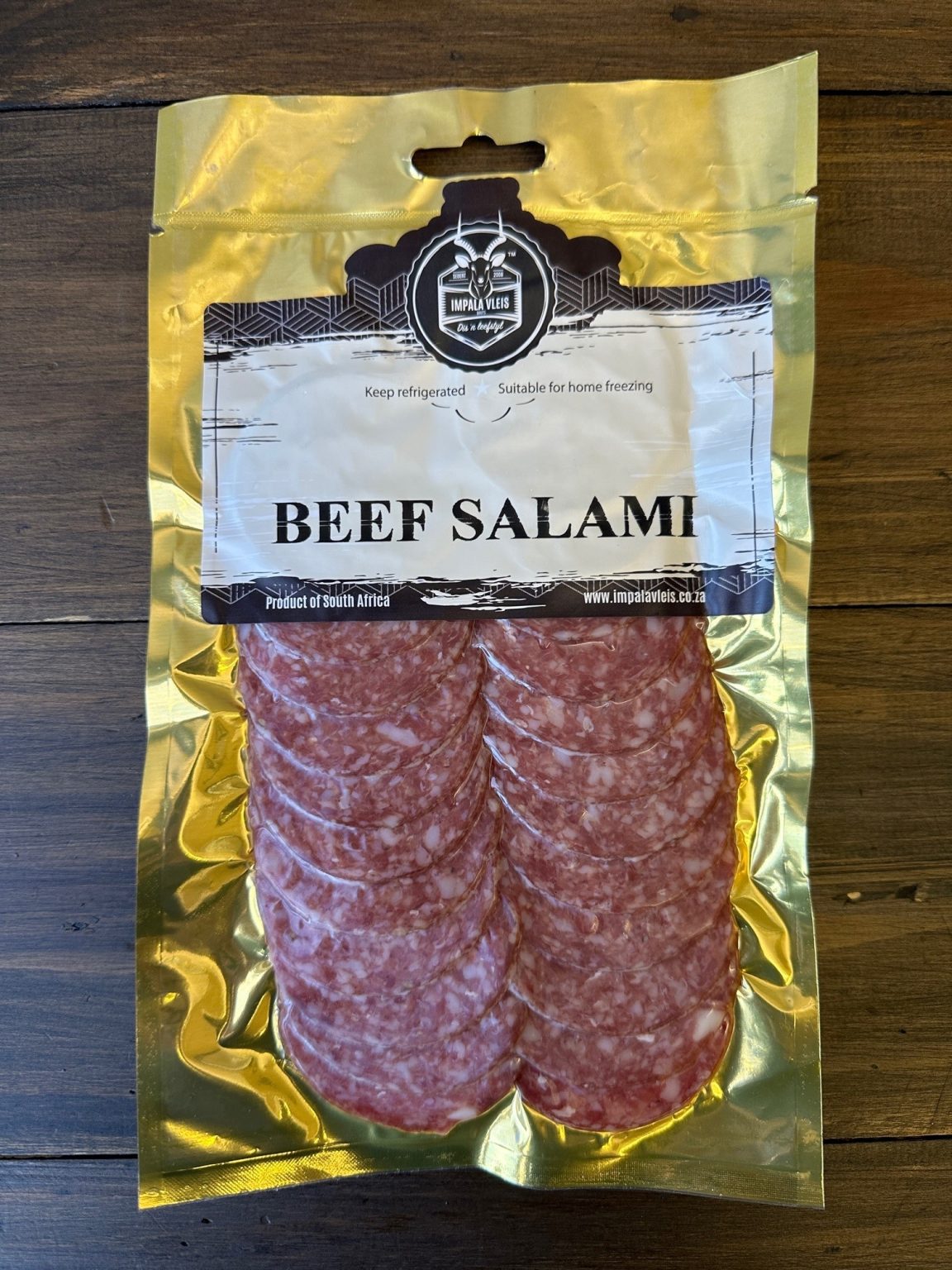 Impala Beef Salami Sliced (150g) Impala Vleis Brits™