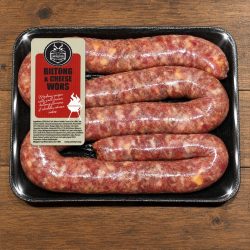 Biltong & Cheese Wors (500g)