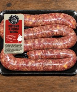 Biltong & Cheese Wors (500g)