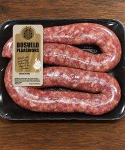 Bosveld Plaaswors (500g)