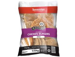 6 x 1.15kg Crumbed Chicken Burgers
