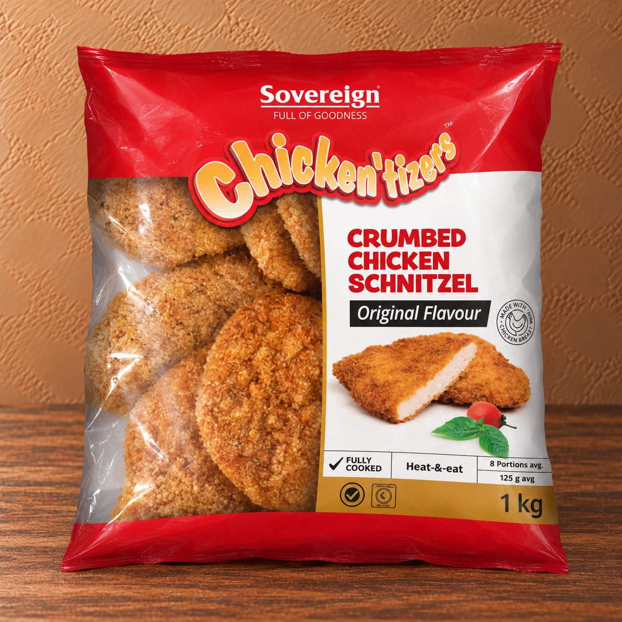 Crumbed Chicken Schnitzel (1kg)
