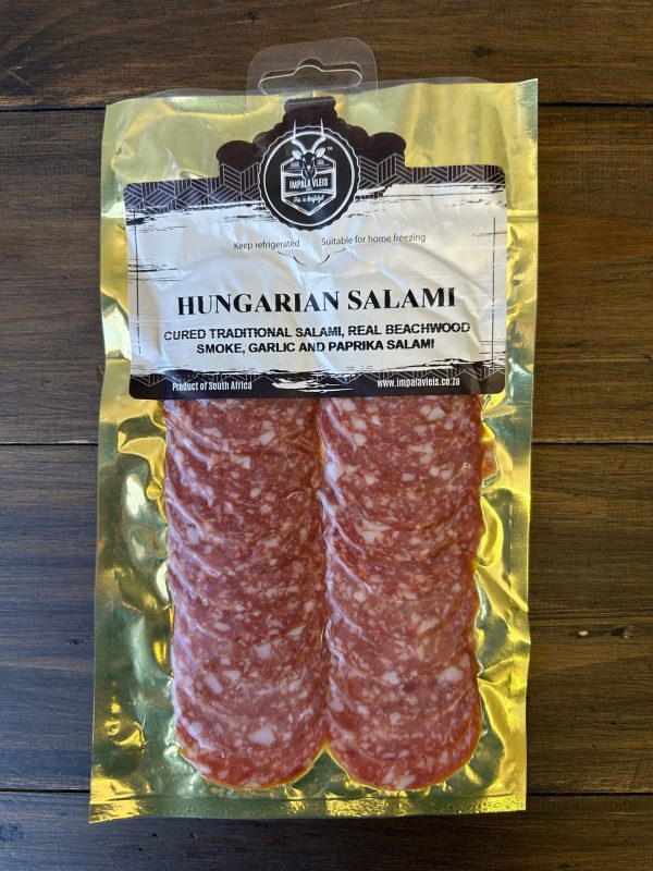 Impala Hungarian Salami Sliced (100g) Impala Vleis Brits™