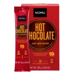 Nomu Hot Chocolate Box ( 10x Single Sachets )
