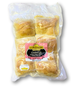 Lupo Ciabatta Sweet Chilli, Onion & Feta Rolls (6's)