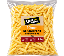 McCain 10mm Restaurant Potato Chips, Frozen (2.5kg)