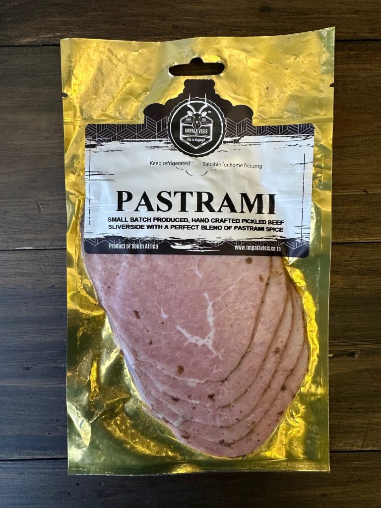 Impala Pastrami Sliced (100g) Impala Vleis Brits™