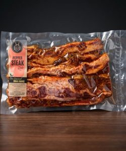 Beef Braai Rib Rashers – Pepper steak Rub (2x500g) – Vacuum Packed