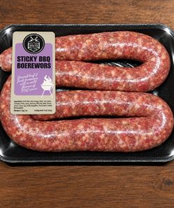 Sticky BBQ Boerewors (500g)