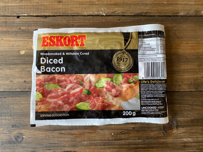 Bacon Eskort Diced, Chilled (200g) Impala Vleis Brits™