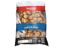 6 x 1kg Crumbed Chicken Pops