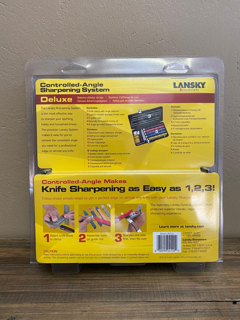 Lansky Knife Sharpening System Standard & Deluxe