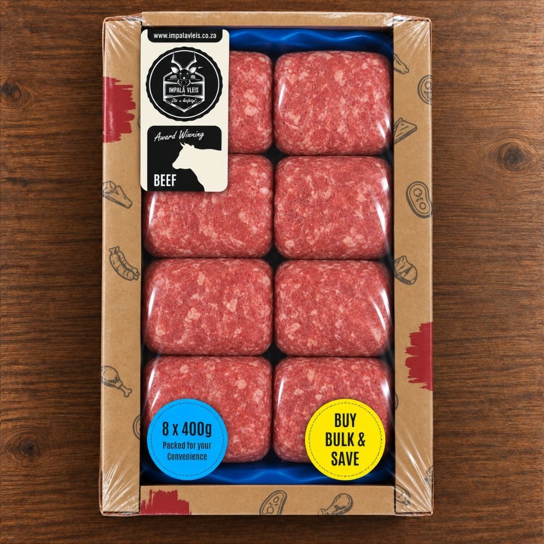 Beef Mince 80/20 Bulk Box (8x400g)