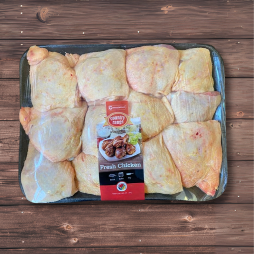 Country Range 12 Piece Chicken Thighs - Fresh/Frozen (±2.2kg)
