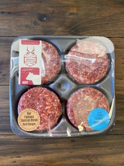 Burger Patties - 8 x 100g Special Blend Pure Beef