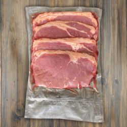 Beef Sirloin Prego Steaks Plain