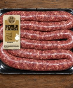 Bosveld Plaaswors Large Pack (1kg)