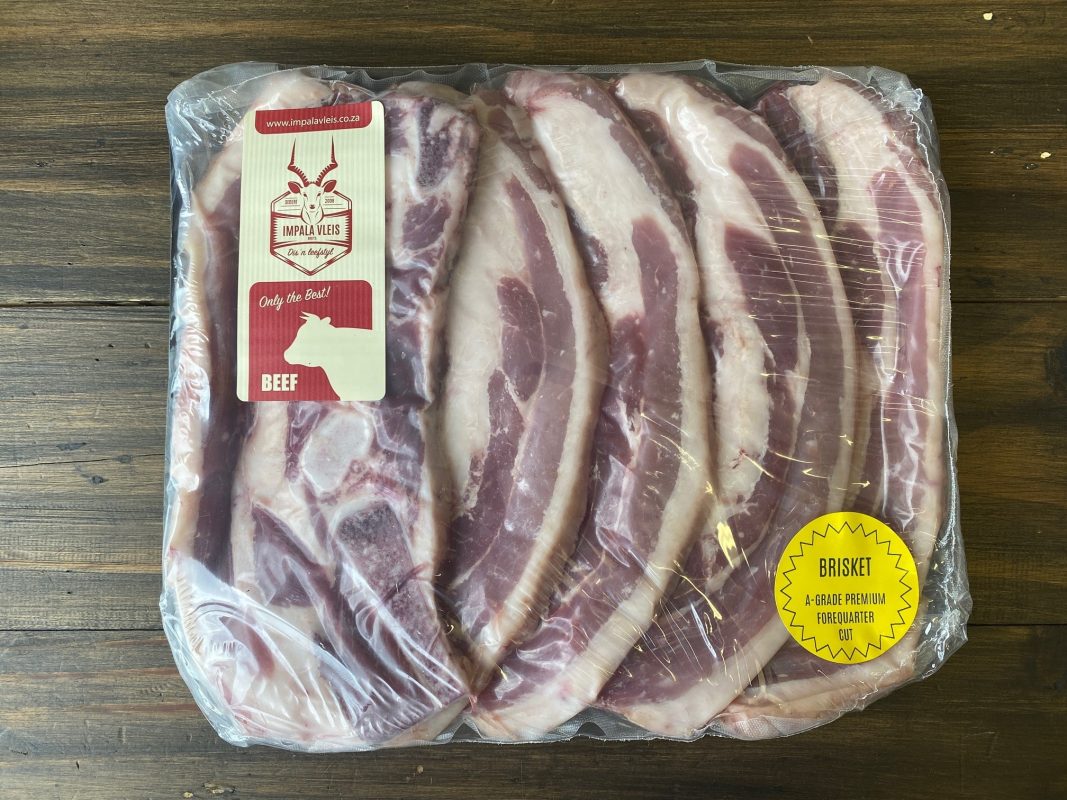 Beef A Grade Brisket Slices (1kg) Impala Vleis Brits™