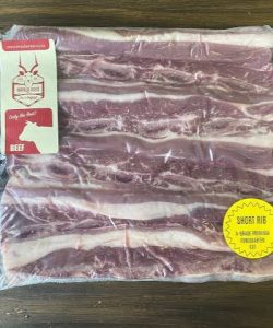 Beef A Grade Shortrib Slices (1kg)