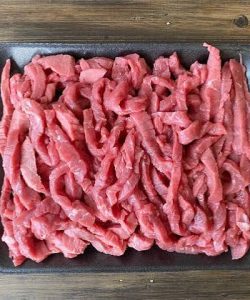 Beef Stirfry (2x500g) - Vacuum Packed