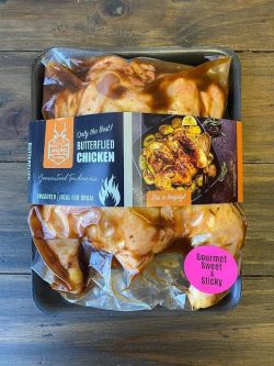 Chicken Flatty Gourmet Sweet & Sticky  , Fresh/Frozen (+-1.6kg)