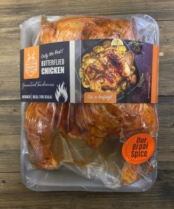 Chicken Flatty Our BBQ Braai Spice  , Fresh/Frozen (±1.6kg)