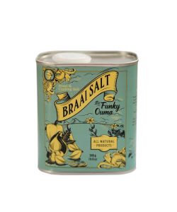 Funky Ouma Braai Salt Tin 300g
