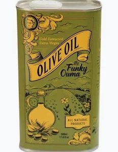 Funky Ouma Olive Oil Can (500ml)