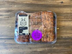 Marinated Boneless Pork Rib Burgers x 6 (750g)