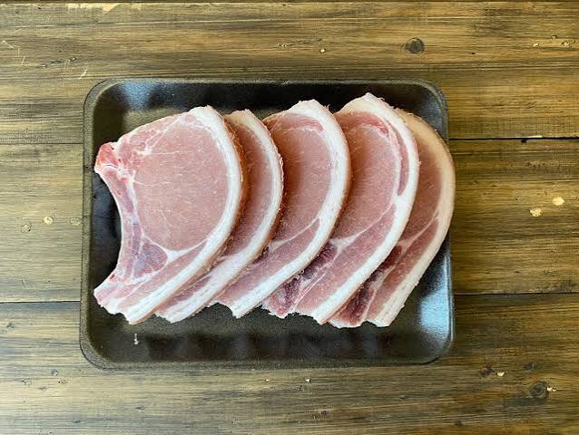 Pork Rib Chops, Fresh/Frozen (1.2kg)