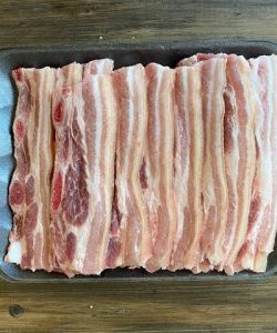 Pork Rib Rashers, Fresh/Frozen (2x500g)