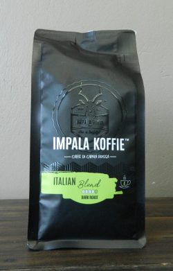Impala Koffie Italian Blend Ground Coffee (Dark Roast) 250g