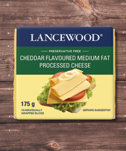 Cheddar Processed Cheese Slices