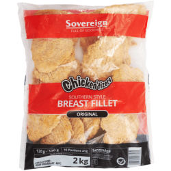 3 x 2kg Crumbed Chicken Breast Fillet
