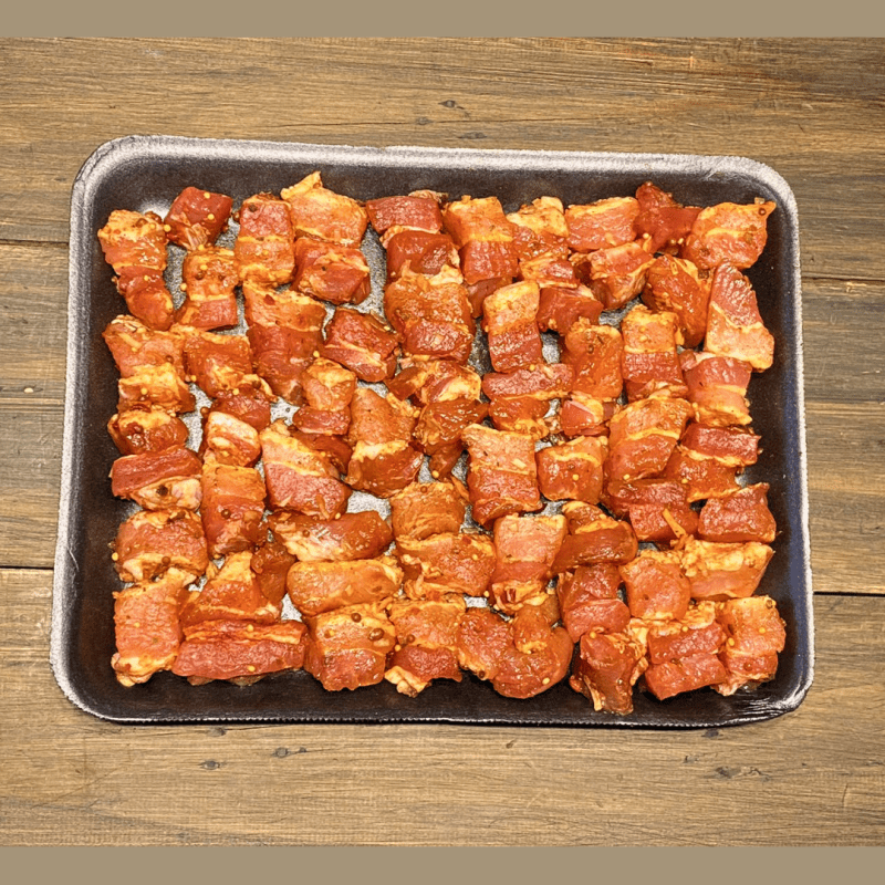 Pork Belly Cubes - Deboned & Spiced(±600g) - Impala Vleis Brits™