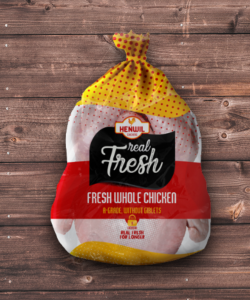 Henwil Whole Chicken in Bag - Frozen (±1.4kg)