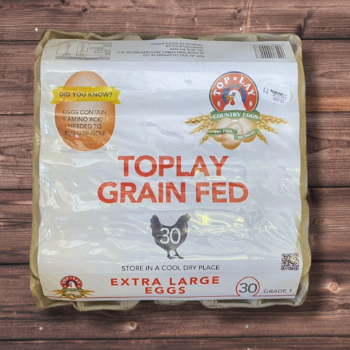 Toplay Grain Fed Eggs XL (30’s)
