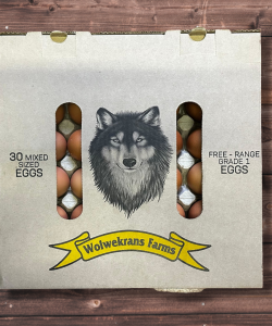 Wolwekrans Farms Free Range Eggs (30's)