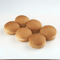 Lupo White Burger Buns (6's)