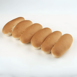 Lupo Soft Hotdog Rolls (6's)