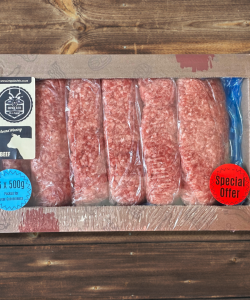 Ground Beef Mince Bulk Box (6x500g)