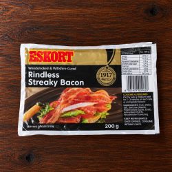 Bacon - Eskort Streaky, Chilled (200g)