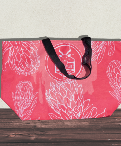Impala Insulated Tote Bag - Grapefruit Protea