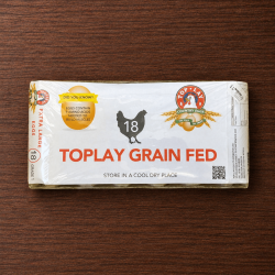 Toplay Grain Fed Eggs XL (18’s)