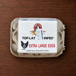 Toplay Grain Fed Eggs XL (6’s)