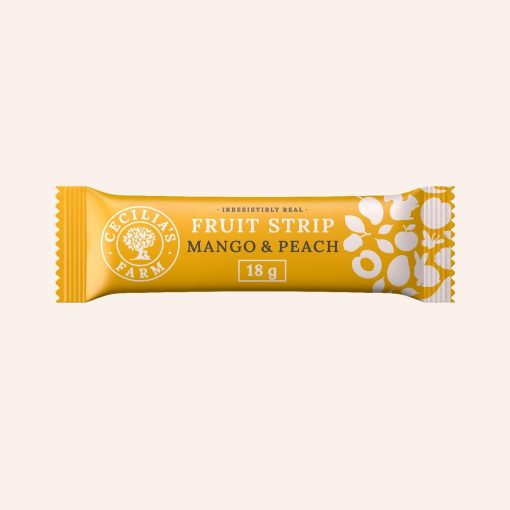Cecilia's Farm Mango & Peach Fruit Strip (18g)