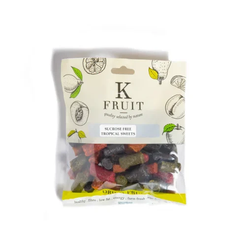 K Fruit Sucrose Free Tropical Sweets 250g