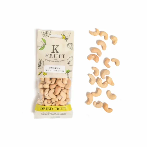K Fruit Cashews - Roasted & Salted 85g
