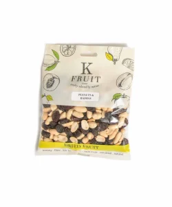K Fruit Peanuts & Raisins 250g