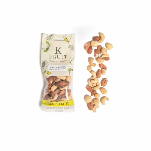 K Fruit Mixed Nuts Exotic - Roasted & Salted 85g
